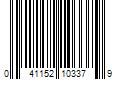 Barcode Image for UPC code 041152103379