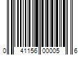 Barcode Image for UPC code 041156000056