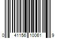 Barcode Image for UPC code 041156100619