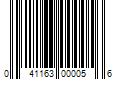 Barcode Image for UPC code 041163000056