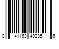 Barcode Image for UPC code 041163492356