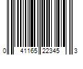 Barcode Image for UPC code 041165223453