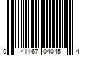 Barcode Image for UPC code 041167040454