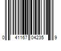 Barcode Image for UPC code 041167042359