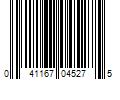 Barcode Image for UPC code 041167045275