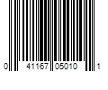 Barcode Image for UPC code 041167050101