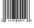 Barcode Image for UPC code 041167055106