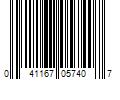 Barcode Image for UPC code 041167057407