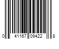 Barcode Image for UPC code 041167094228