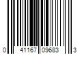 Barcode Image for UPC code 041167096833