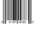 Barcode Image for UPC code 041167097830