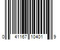 Barcode Image for UPC code 041167104019