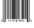 Barcode Image for UPC code 041167165249