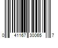 Barcode Image for UPC code 041167300657