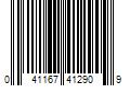 Barcode Image for UPC code 041167412909