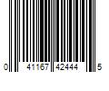 Barcode Image for UPC code 041167424445