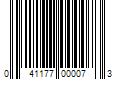 Barcode Image for UPC code 041177000073