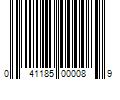 Barcode Image for UPC code 041185000089