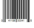 Barcode Image for UPC code 041186000415