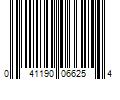 Barcode Image for UPC code 041190066254