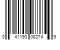 Barcode Image for UPC code 041190083749