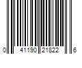 Barcode Image for UPC code 041190218226