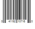 Barcode Image for UPC code 041192107160