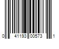 Barcode Image for UPC code 041193005731