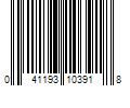 Barcode Image for UPC code 041193103918