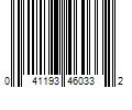 Barcode Image for UPC code 041193460332