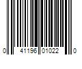 Barcode Image for UPC code 041196010220. Product Name: 