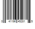 Barcode Image for UPC code 041196452815