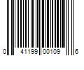 Barcode Image for UPC code 041199001096