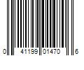 Barcode Image for UPC code 041199014706