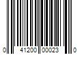 Barcode Image for UPC code 041200000230