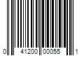 Barcode Image for UPC code 041200000551