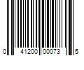 Barcode Image for UPC code 041200000735