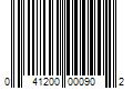 Barcode Image for UPC code 041200000902