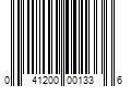 Barcode Image for UPC code 041200001336