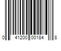 Barcode Image for UPC code 041200001848