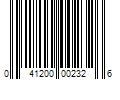 Barcode Image for UPC code 041200002326