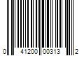 Barcode Image for UPC code 041200003132