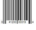 Barcode Image for UPC code 041200003194