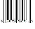 Barcode Image for UPC code 041200004283