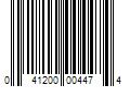 Barcode Image for UPC code 041200004474