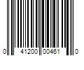 Barcode Image for UPC code 041200004610