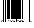 Barcode Image for UPC code 041200005822