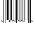 Barcode Image for UPC code 041200006010