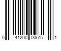 Barcode Image for UPC code 041200006171