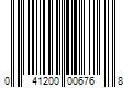 Barcode Image for UPC code 041200006768